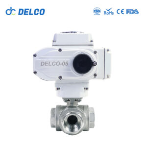 3 Way Motorized Ball Valves