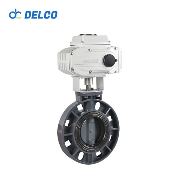 Motorized Plastic Butterfly Valve