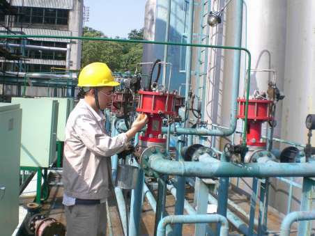 Pneumatic Control Valves Installation