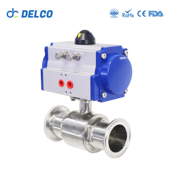 Pneumatic Operated Sanitary Ball Valve