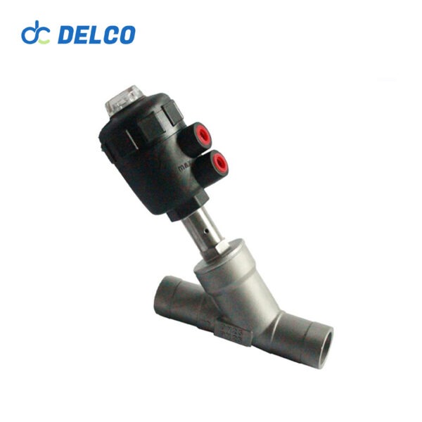 Angle seat valve