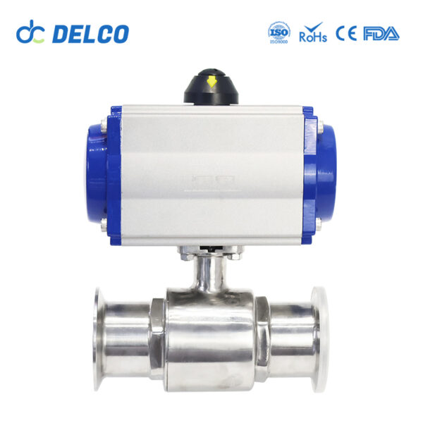 Pneumatic Operated Sanitary Ball Valve