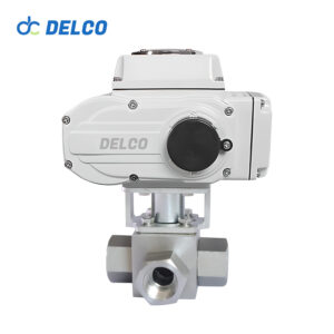 3 Way High Pressure Motorized Ball Valves