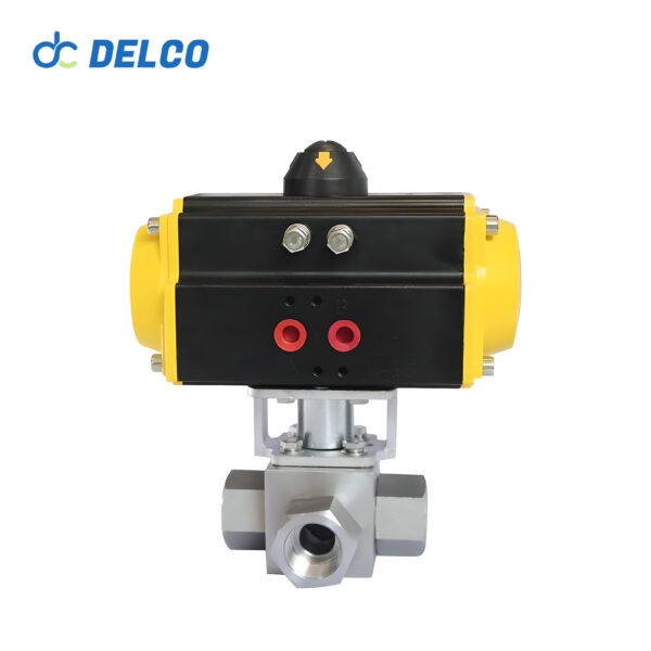 3 Way High Pressure Pneumatic Valve