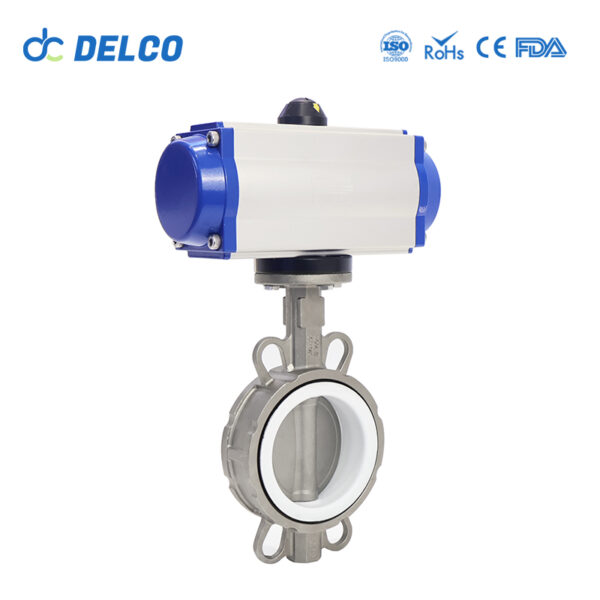 Wafer Pneumatic Butterfly Valves