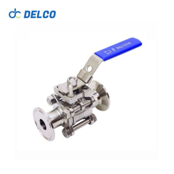 Sanitary clamp ball valves