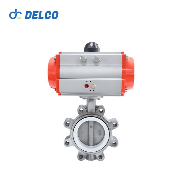 Air Operated Lug Type Butterfly Valve