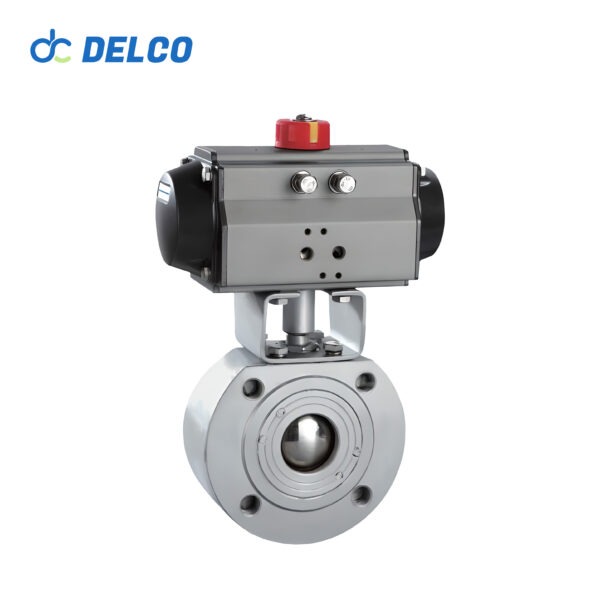 Thin Type Wafer Type Pneumatic Ball Valve