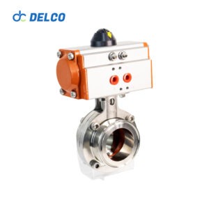 Sanitary Pneumatic Butterfly Valve