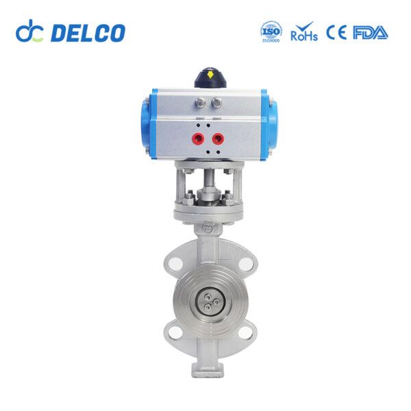 Pneumatic Actuator Butterfly Valves