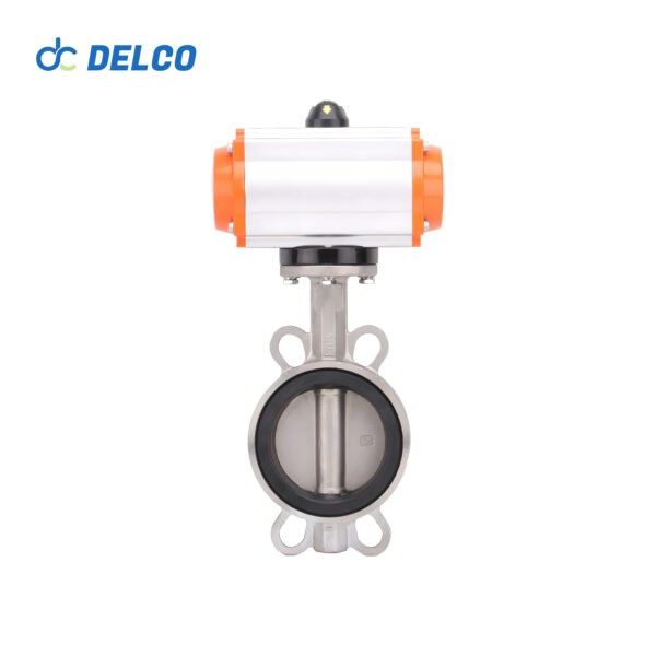 Wafer Pnematic Butterfly Valve