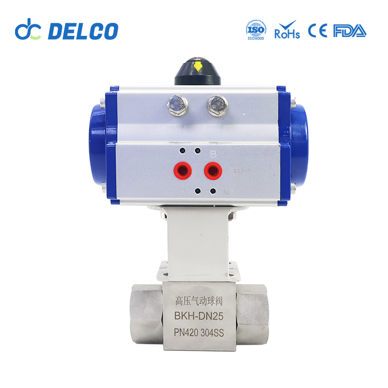 High Pressure Pneumatic Ball Valves