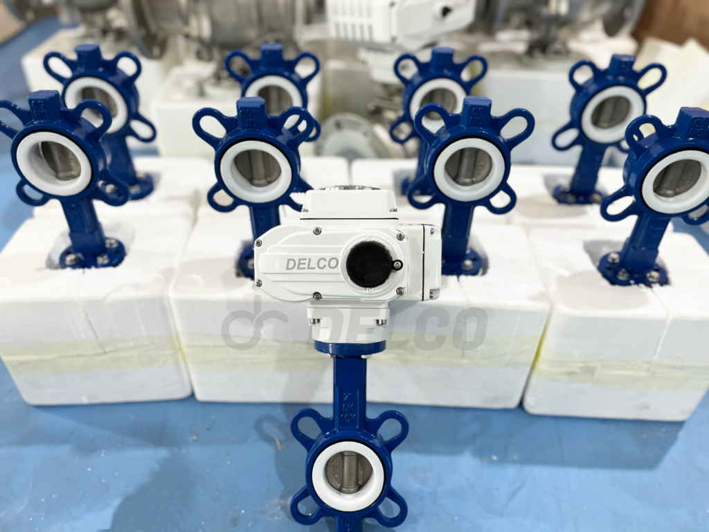 Motorized Wafer Butterfly Valve