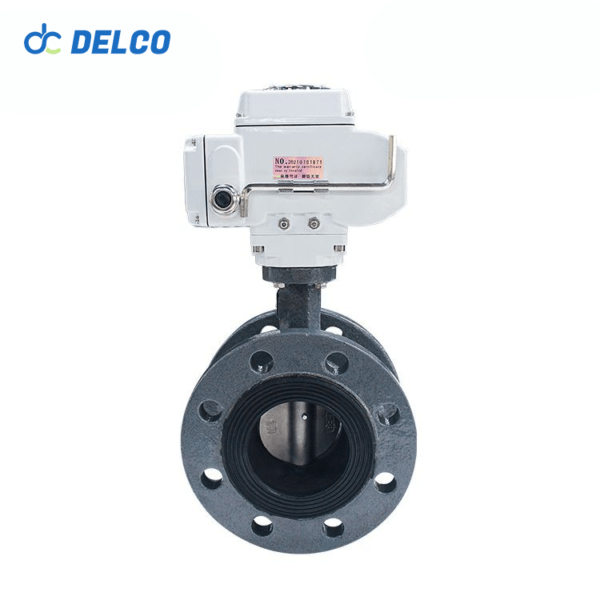 ⁦DELCO Electric Cast Steel Flange Type Butterfly Valve⁩ - الصورة ⁦4⁩