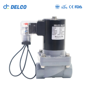 ZCFP CPVC Plastic Anti Corrosion Solenoid Valve