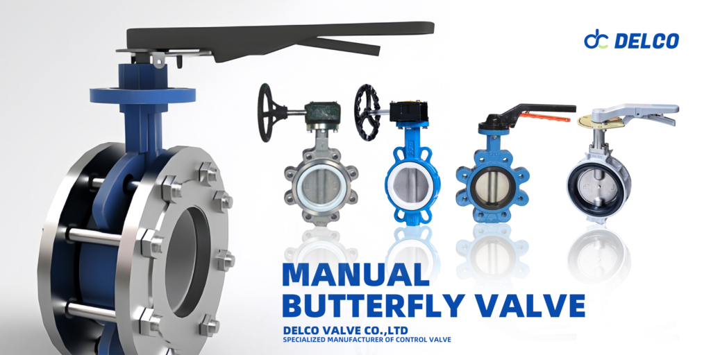 Manual butterfly valves in water and wastewater systems