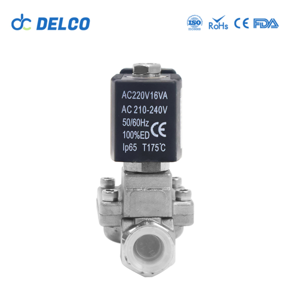 DELCO DK07 Pilot Operated Diaphragm Type Stainless Steel Solenoid Valve