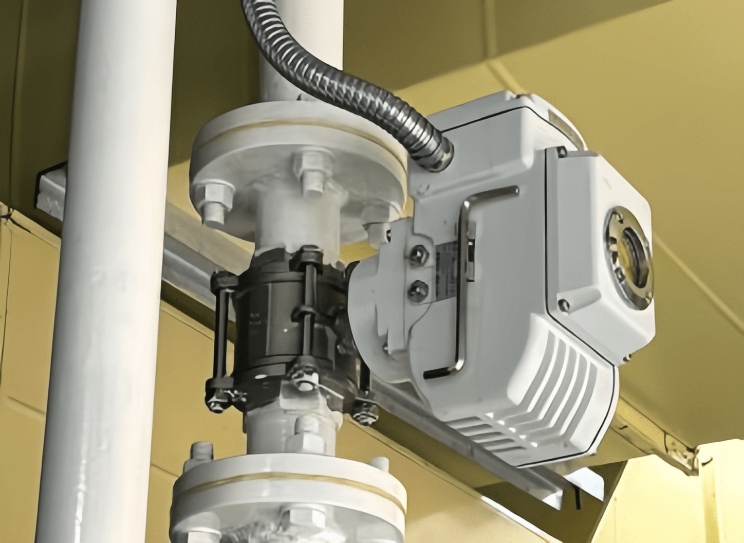 Electric Ball valve Installation