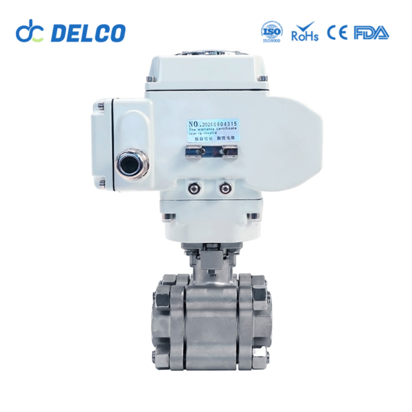 Electric Three-Piece High-Pressure Ball Valve